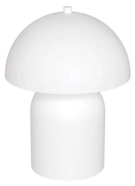 Minimalistyczna biała lampka nocna w kształcie grzybka A5-E44