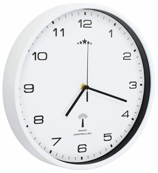 Biały okrągły zegar wiszący 31 cm Z2-C53