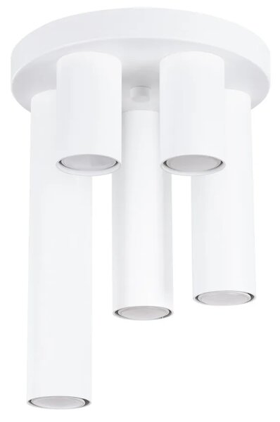 Pięciopunktowa biała lampa sufitowa Z8-F46