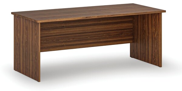 Biurko PRIMO WOOD, 180x80 cm, orzech