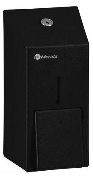 Dozownik mydła w płynie MERIDA 400 ml, czarny