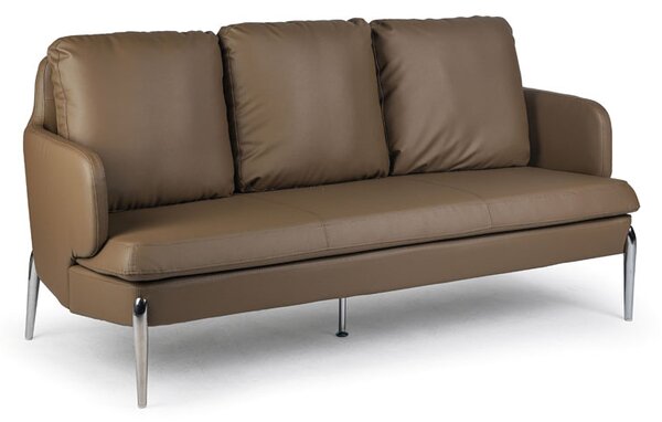 Sofa LUXOR, 3-miejscowa, brązowa