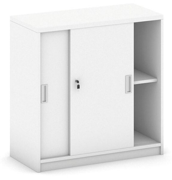 Szafka przesuwna MIRELLI, 800 x 400 x 800 mm, biały