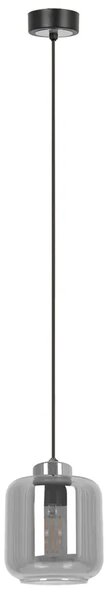 Wisząca lampa pojedyncza długa grafitowa R0-T28