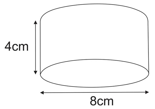 Lampeczka do sufitu / czarny spot A7-Z26