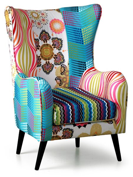 Fotel Patchwork - uszak