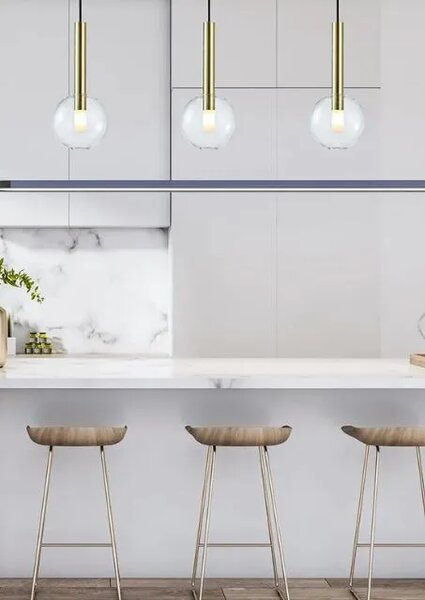 Nowoczesna mała lampa wisząca - K576- W1-F79