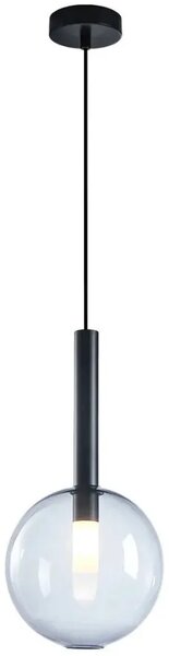 Czarna lampa wisząca - K575- A8-T85