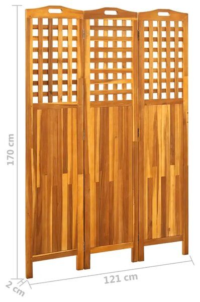 3-panelowy parawan M6-S22