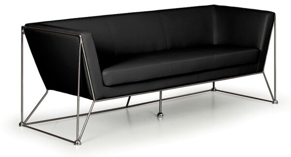 Sofa NET, 3-osobowa, czarna