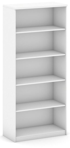 Szafka bez drzwi MIRELLI, 800 x 400 x 1800 mm, biały