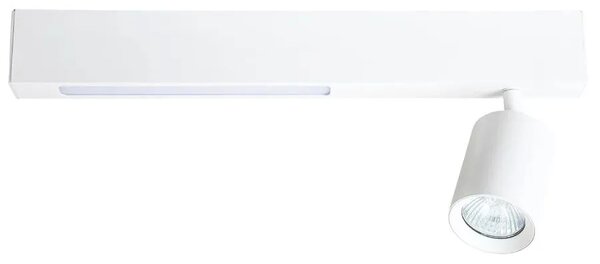 Regulowana biała lampa sufitowa led - K579- R0-M43