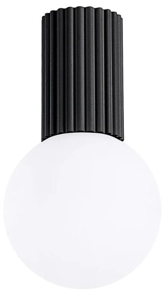 Czarny nowoczesny plafon - K598- M3-W23