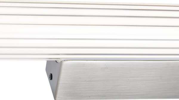 Retro kinkiet Gunmetal 80,4 cm z LED IP44 - Coco