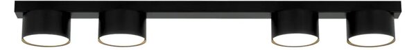 Lampa sufitowa punktowa czarna P5-E61