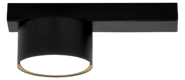 Sufitowa lampa jednopunktowa czarna K9-T81