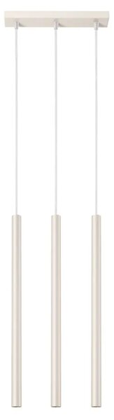 Beżowa potrójna lampa wisząca E5-W09