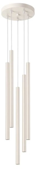 Beżowa elegancka lampa wisząca - 4X M088 S6-P31