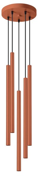 Nowoczesna lampa wisząca w kolorze ochra - M088 B6-K18