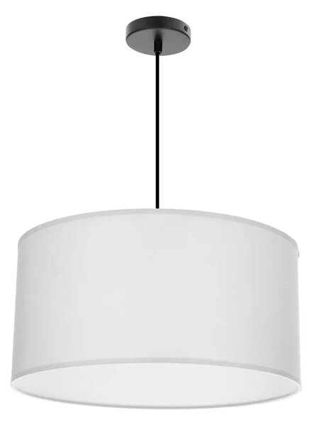 Szara wisząca lampa abażurowa - 8X M097 R3-B63