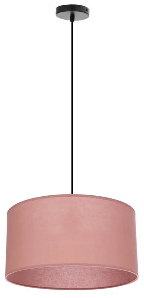 Wrzosowa lampa wisząca z abażurem - S6-F56
