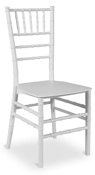 Białe krzesło chiavari P0-F16
