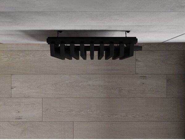 Mexen Aurora grzejnik dekoracyjny 1200 x 450 mm, 917 W, czarny - W212-1200-450-00-70