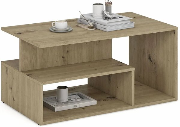 Ława klasyczna do salonu dąb artisan C1-C50