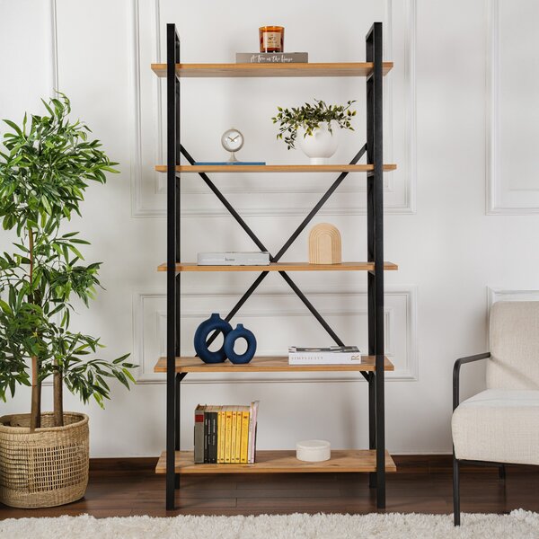Regał Elysian Atlantic Pine Black