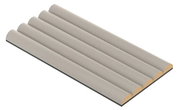 Nowoczesny ryflowany panel ścienny kaszmir N5-P45