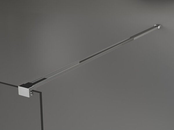 Mexen Kioto ścianka prysznicowa Walk-in 50 x 200 cm, transparent 8 mm, chrom - 800-050-101-01-00