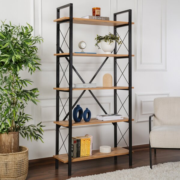 Regał Elysian Atlantic Pine Black