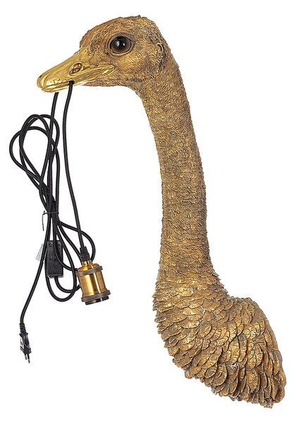 Lampa ścienna Gold Ostrich 72cm