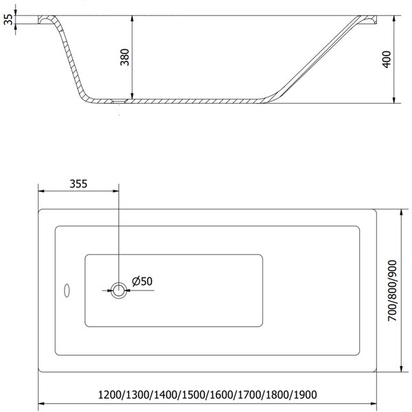 Mexen Cubik wanna prostokątna 160 x 70 cm z obudową i parawanem 3-skrzydłowym 120 cm, transparent, czarny - 550316070X9012037000