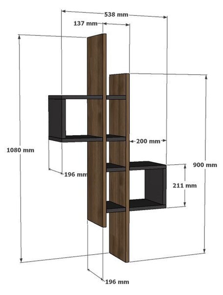 Półka Emse Oak