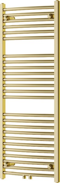 Mexen Ares grzejnik łazienkowy 1200 x 500 mm, 420 W, złoty - W102-1200-500-00-50