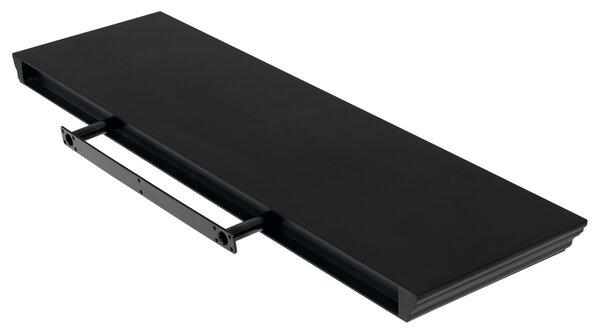 Półka P-025, czarny, 80 cm