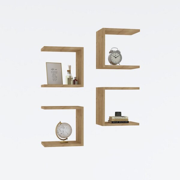 Półka Base Sapphire Oak, 4 szt