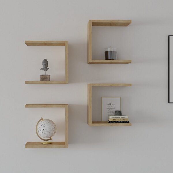 Półka Base Sapphire Oak, 4 szt