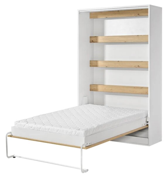 Pionowy otwierany półkotapczan dąb + czarny 120x200 F8-H10