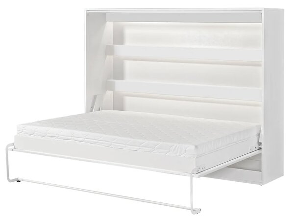 Tapczan rozkładany biały + czarny 140x200 G3-W81
