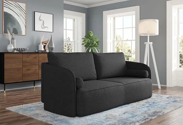 Rozkładana sofa z poduszkami cappuccino Z9-F63