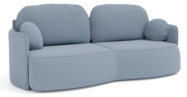 Turkusowa rozkładana sofa R1-W10