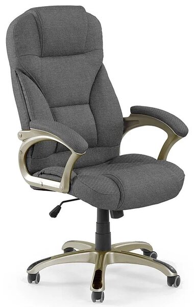 Biurowy Fotel Obrotowy Ciemny Popiel K3-T48