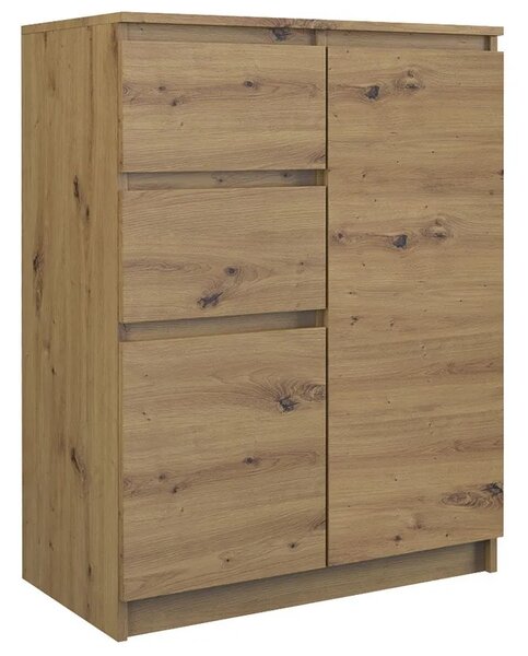 Nowoczesna Komoda Dąb Artisan A2-W81