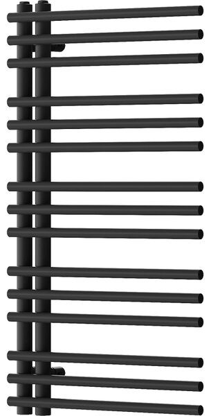 Mexen Neptun grzejnik łazienkowy dekoracyjny 900 x 500 mm, 369 W, czarny - W101-0900-500-00-70