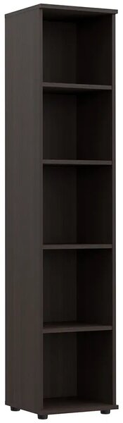 Minimalistyczny Regał Biurowy 5 Półek Wenge G9-C37