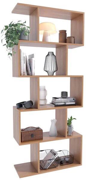 Ażurowy Regał Stojący Olcha R7-G28