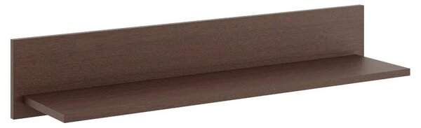 Minimalistyczna półka ścienna w kolorze wenge Z5-N79