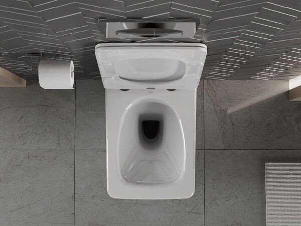 Mexen Vera miska wc Rimless z deską wolnoopadającą slim, duroplast, biała - 30164000